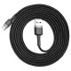 Кабель Baseus Cafule USB - Type-C 0.5M Black