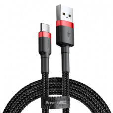 Кабель Baseus Cafule USB - Type-C 0.5M Red