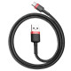 Кабель Baseus Cafule USB - Type-C 0.5M Red
