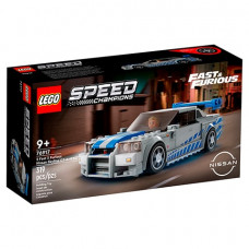Конструктор LEGO Speed Champions Двойной Форсаж: Nissan Skyline GT-R (R34) 319 деталей (76917)