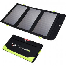 Солнечная панель ALLPOWERS с аккумулятором 10000mAh 21W